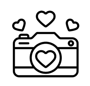 Camera hearts